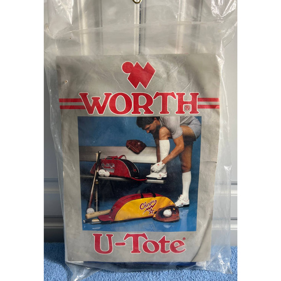 Vintage Worth U-Tote Softball/Baseball Equipment Duffle Bag NIP